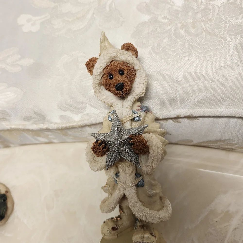 Boyds Bears Folkstone #2880 #2829 #2816 Winter Figurines Lot Of 3